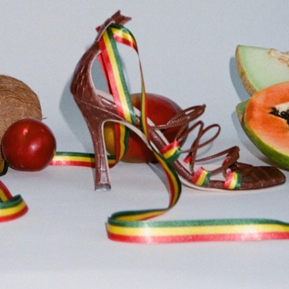 Brother Vellies Negril Ankle Wrap Sandal - Picture 8 of 11